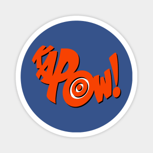 Crimefighter Kapow! Magnet